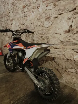 KTM SX65 Motocross Naranja/Blanco