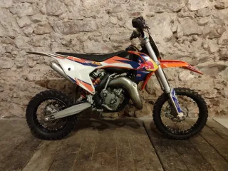KTM SX65 Motocross Naranja/Blanco