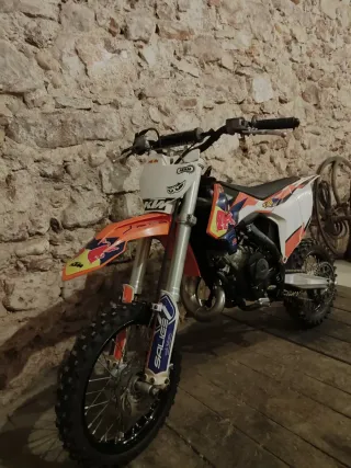 KTM SX65 Motocross Naranja/Blanco