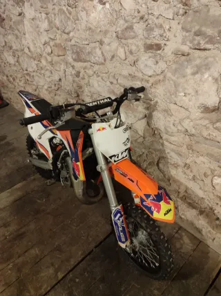 KTM SX65 Motocross Naranja/Blanco
