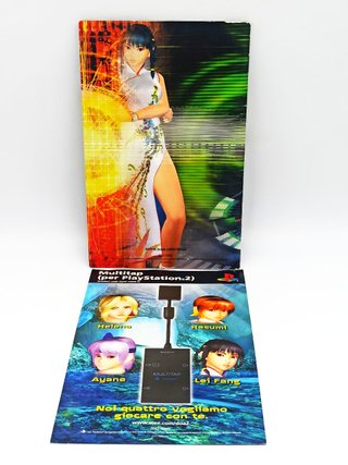 Dead or Alive 2 PS2 Completo ITA + Flyer