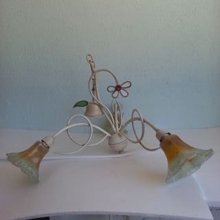 Lámpara colgante floral diseño único