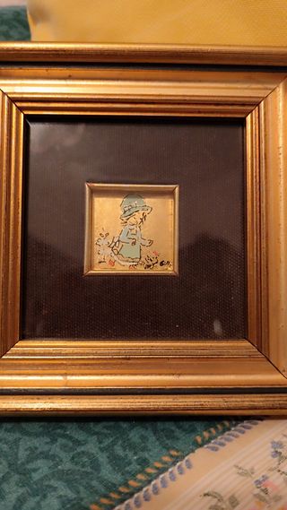 3 Quadri Dorati 16x16