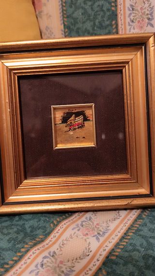 3 Quadri Dorati 16x16