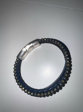 Pulsera Jacques Lemans S-B107A Cuero y Metal