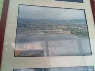Dos cuadros fotos antiguas Ferrol