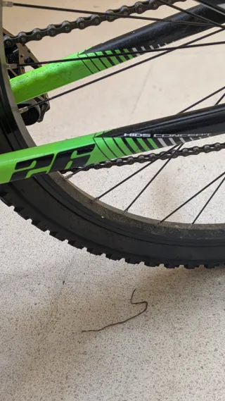 Bicicleta Monty Ky8 26' Negra y Verde