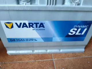 Batería Varta G8 95Ah 830A SLI