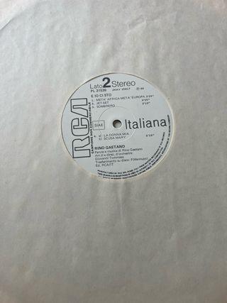 Collezione Vinili Rino Gaetano Originali
