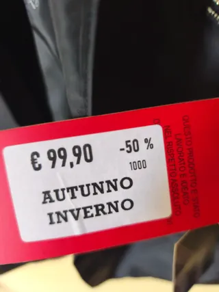 Giacca uomo Angel Devil taglia 46