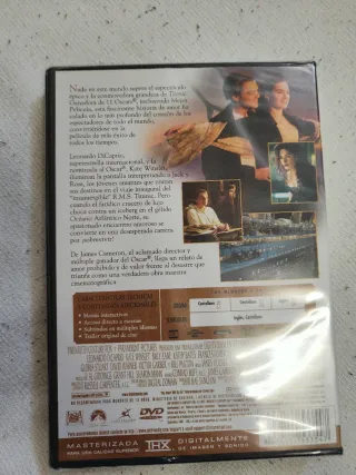 Película Titanic DVD NUEVA, SIN ABRIR