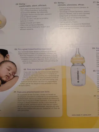 Válvula Sacaleches Eléctrico Medela Swing eléctric