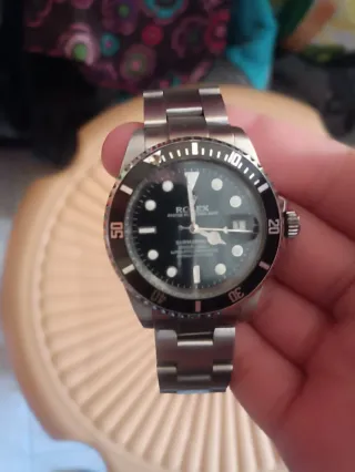 Reloj Ro Plata y Negro