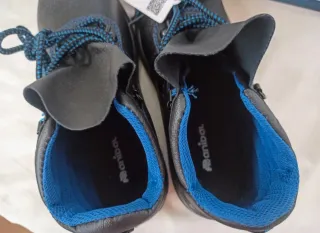 Botas de seguridad Anibal negras y azules