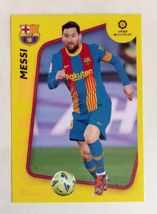 Cromo Messi FC Barcelona  Mejor jugador