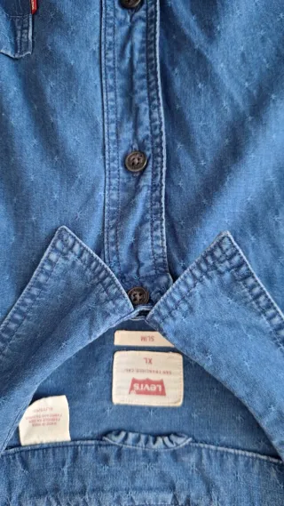 Camisa Levi's Azul Talla XL