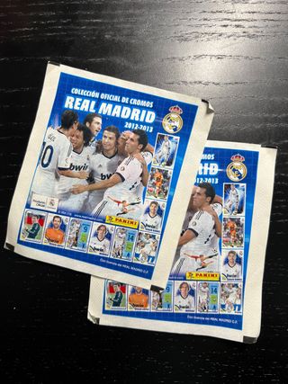 Sobres Cromos Real Madrid Panini 2012-2013