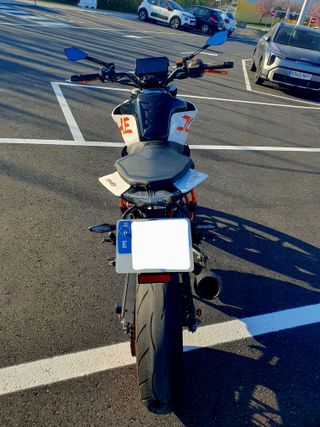 KTM 390 Duke Naranja/Blanco