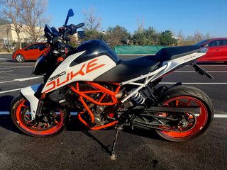 KTM 390 Duke Naranja/Blanco