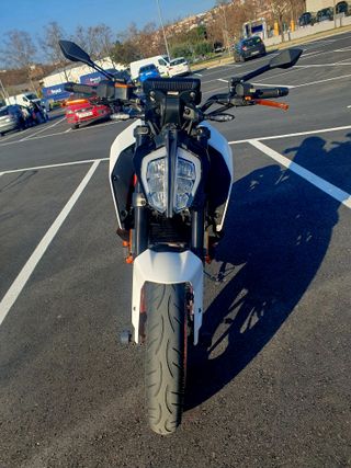KTM 390 Duke Naranja/Blanco