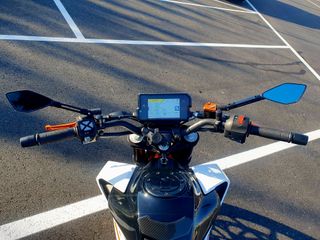 KTM 390 Duke Naranja/Blanco