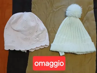 Lotto stock kit cuffie bambina fino ai 2 anni