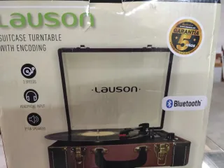 Tocadiscos vintage lauson CL604 bluetooth