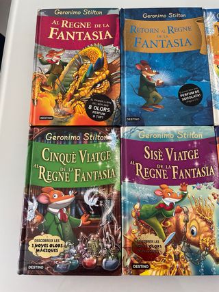 Libros el Regne de la Fantasia de Geronimo Stilton