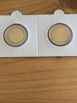2 Monedas 2 Euros Finlandia 2013 Sin Circular