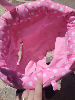 Saltador infantil rosa