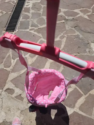 Saltador infantil rosa