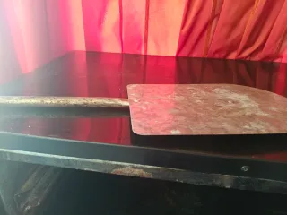 Horno de gas negro