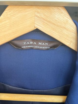 Chaqueta Zara Man Azul