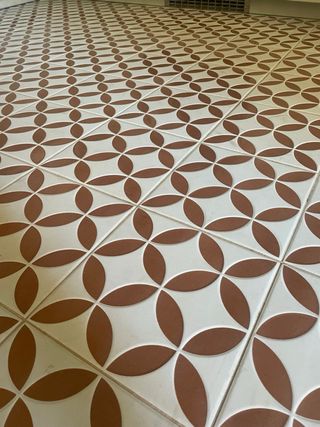 Suelo/Azulejo porcelánico (9 piezas)