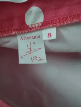 Traje de flamenca para niña 8-10 años 130-140 cm