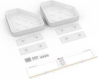 Ibergrif M34034W Estante para Ducha sin Taladros,