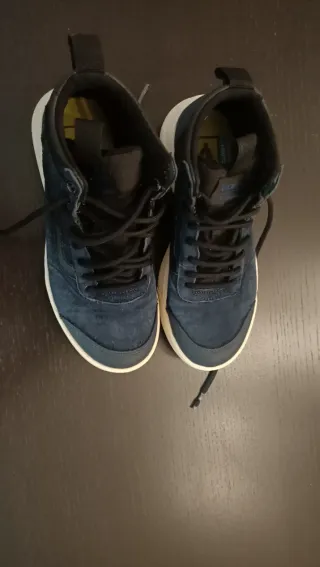 Zapatillas Vans Ultrarange Hi Top Azul/Negro