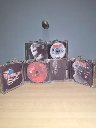 Portachiavi Mini CD PlayStation Resident Evil