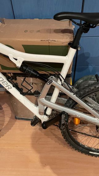 Bicicleta Rockrider 6.4 Blanca