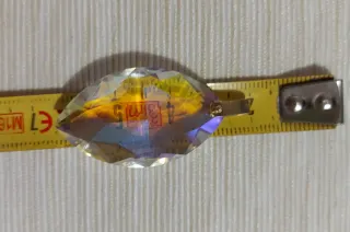 Ciondolo Oro Giallo 750 Cristallo