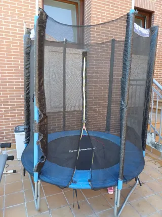 Cama elástica Songmics con red de seguridad