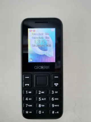 Móvil Alcatel Pequeño Negro