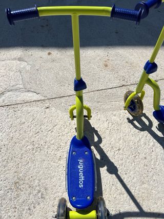 Patinete infantil 3 ruedas Juguettos