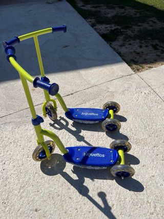Patinete infantil 3 ruedas Juguettos