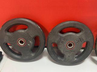 Barra Z, Mancuernas y Pesas