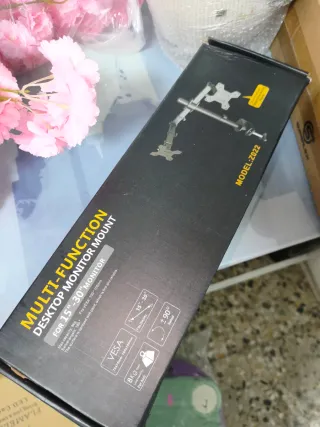 Soporte Escritorio Doble Monitor