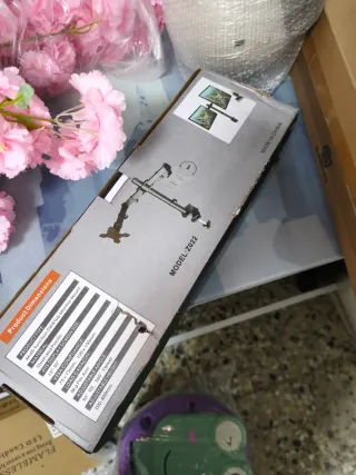 Soporte Escritorio Doble Monitor