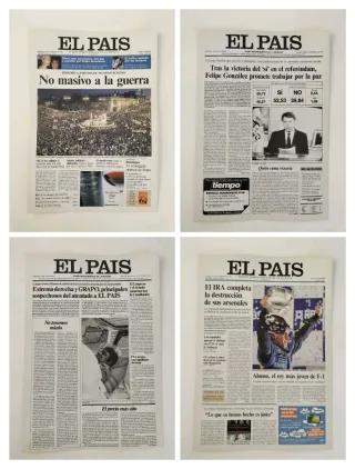 Laminas, portadas que hacen historia EL PAIS