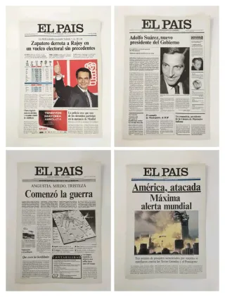 Laminas, portadas que hacen historia EL PAIS