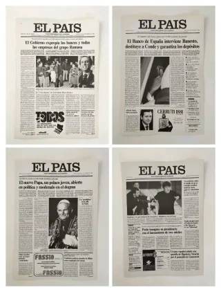 Laminas, portadas que hacen historia EL PAIS